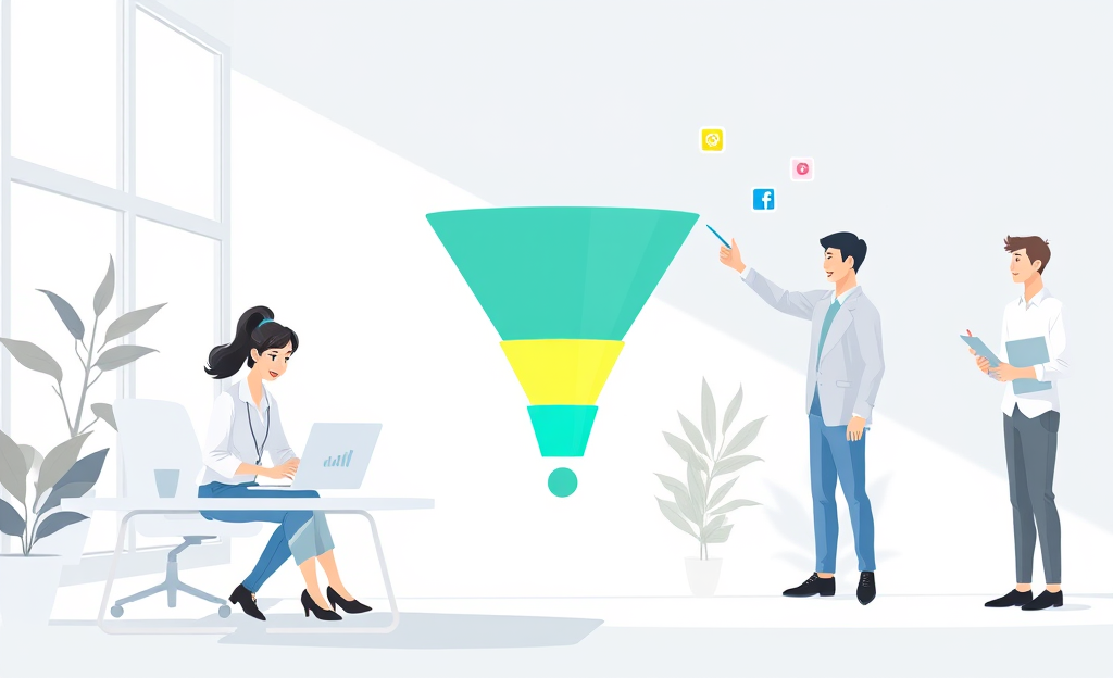 Embudo de ventas simple: guía para captar clientes mejor
